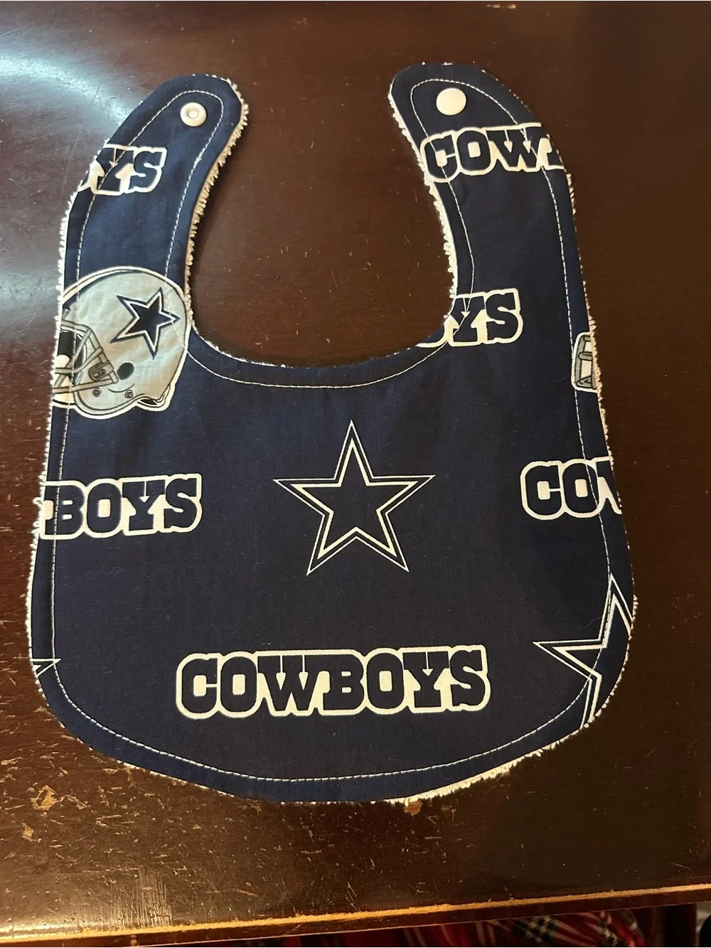 Handmade Dallas Cowboys bib